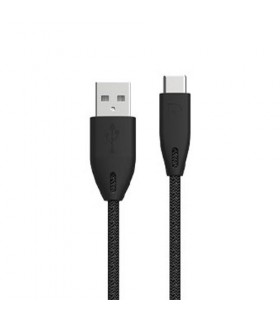 کابل تبدیل USB به Type-C پاورولوژی 1.2متری مدل PBAC12BK
